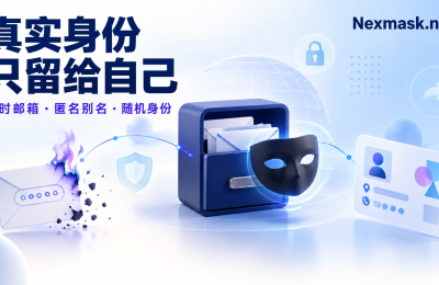 隐私事故频发,注册别再用同一个邮箱了,NexMask 把临时,长效邮箱做成一套，保护隐私
